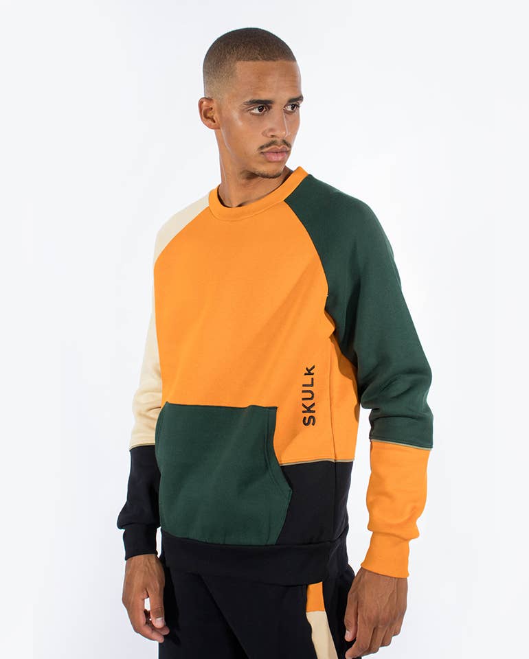 StockNow Unipessoal - Vendita all'ingrosso Felpa - Uomo - Felpa Dynamo Arancione2