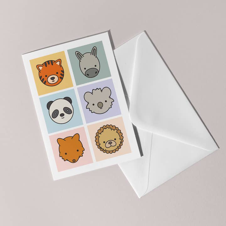 Animal Faces for wholesale by Mint Parcel
