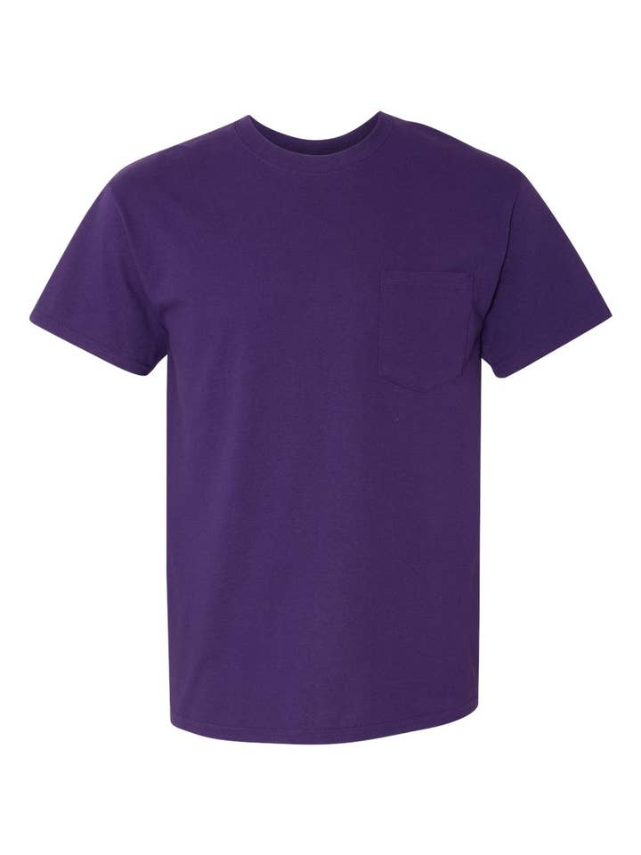 Lucky Avocado - Wholesale T-shirt – men's - Gildan - Heavy Cotton Pocket T-Shirt5