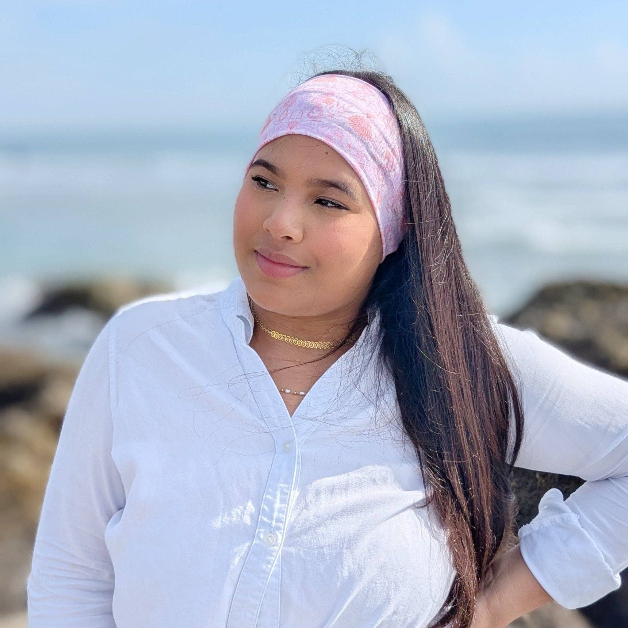 The Sassy Olive Handmade Headbands - Wholesale Fashion Headband - Women's - Sea Darling Stretch Headband1