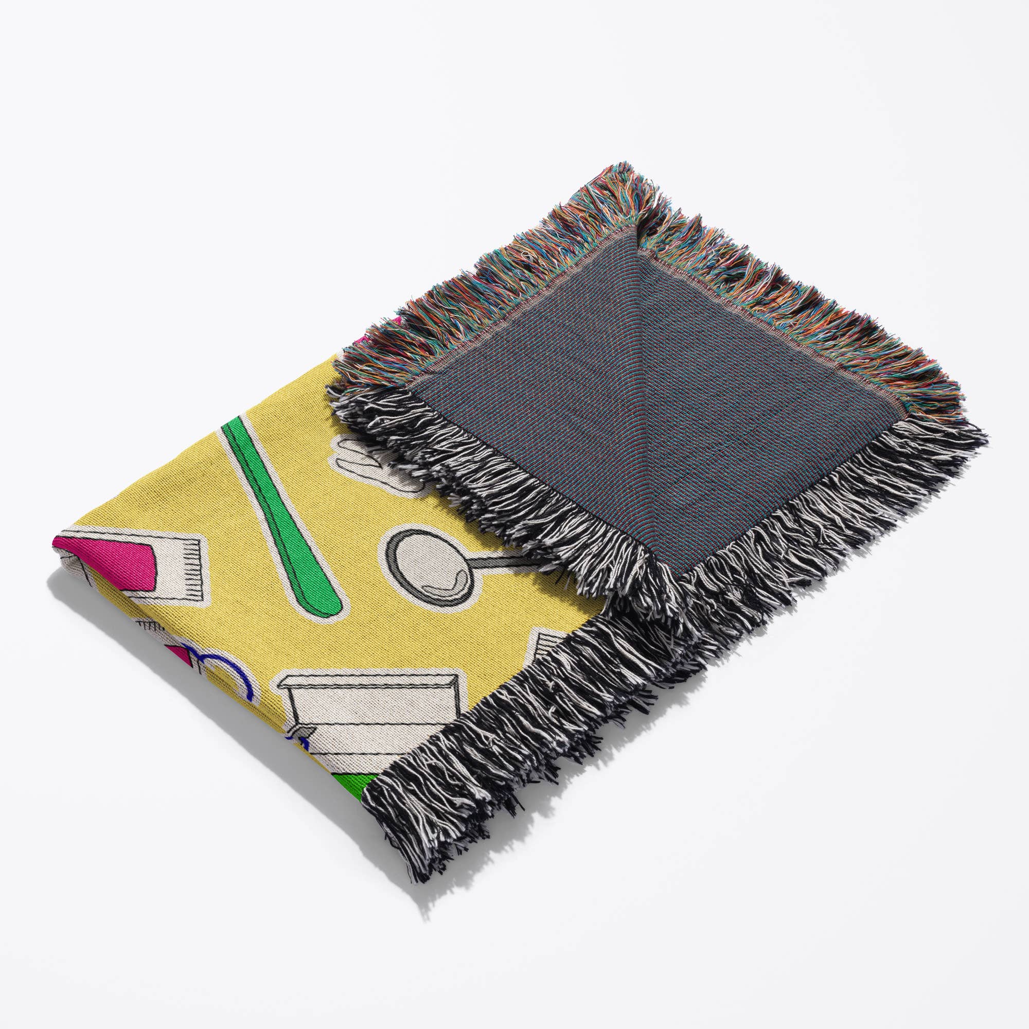 3dRose - Wholesale Throw Blanket - 3dRose, Cute Dentist Dental Hygienist Print Yellow, Blanket3