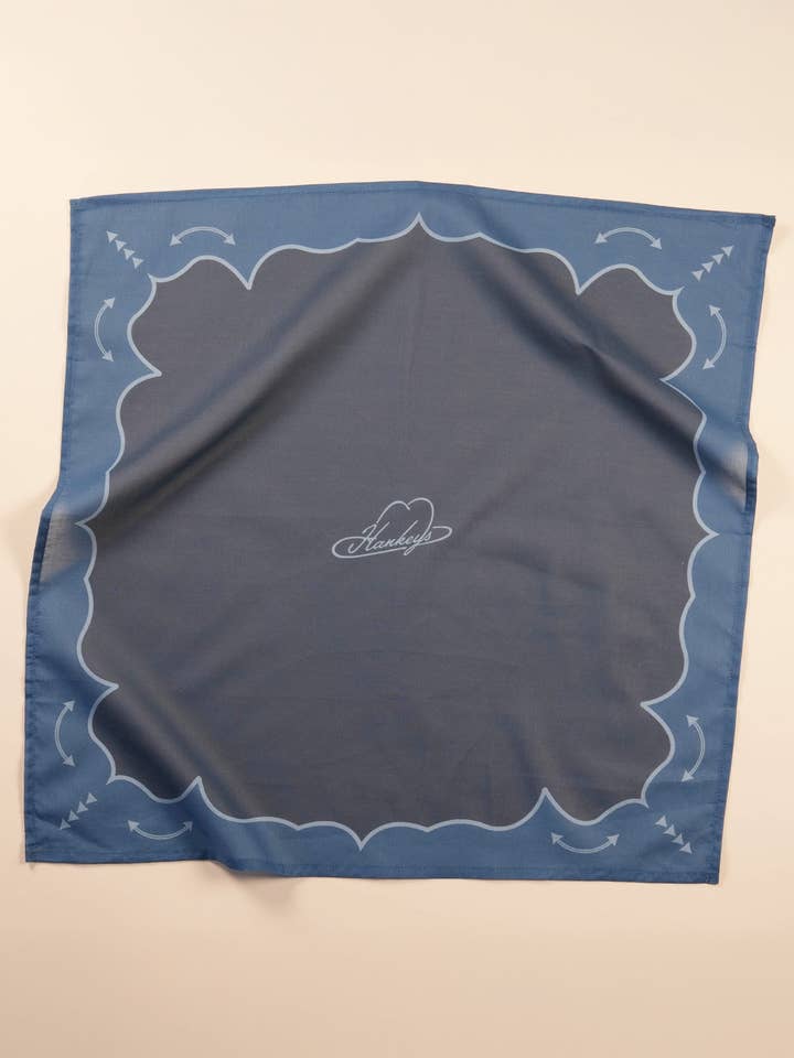 Bandana della gamma indaco per la vendita all'ingrosso da parte di Hankeys