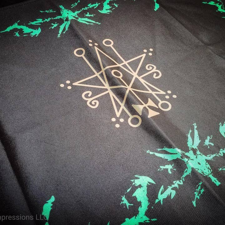 Goetic Impressions - Wholesale Tapestry/Textile - Astaroth Altar Cloth2