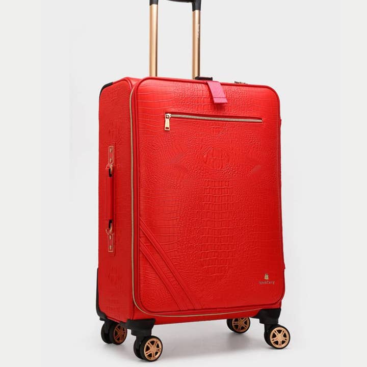 Tote&Carry - Wholesale Luggage - Apollo 2 Suitcase 2 Piece Set in Red3