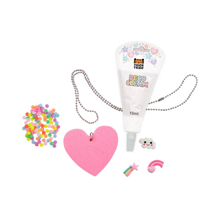 Tiger Tribe - Wholesale DIY Jewelry - Kids - Decorama - Heart Necklace2