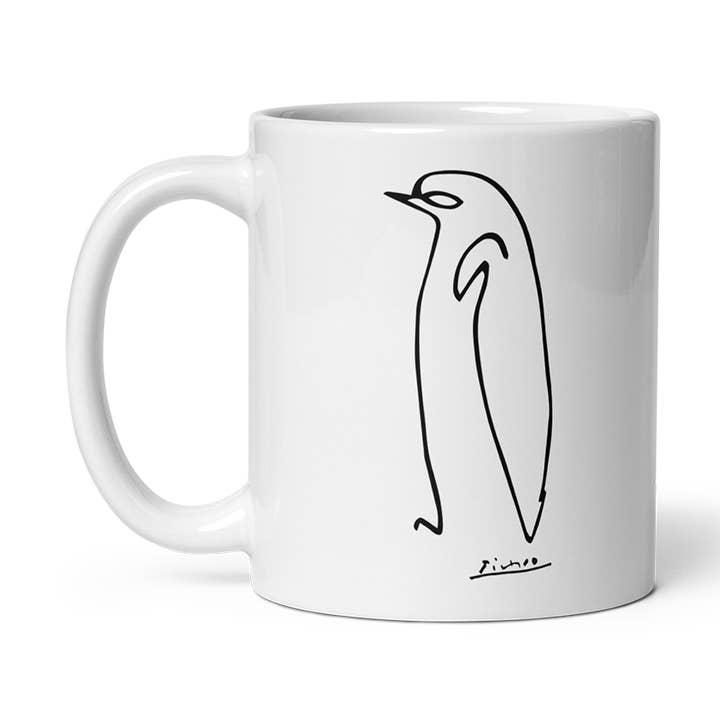 Tasse avec œuvre de Pablo Picasso « Penguin » pour la vente par Art-O-Rama Shop