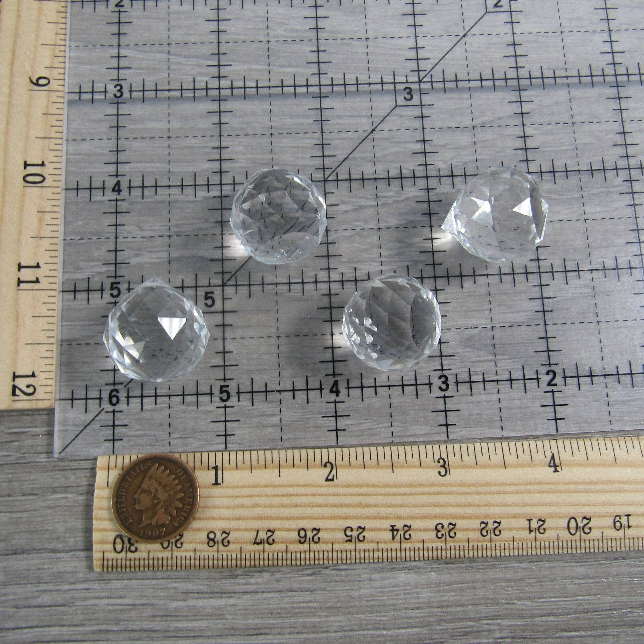 Keystone Crystals - Wholesale Spiritual Stone/Crystal - Suncatcher Leaded Glass Faceted Feng Shui 20 mm Bead10