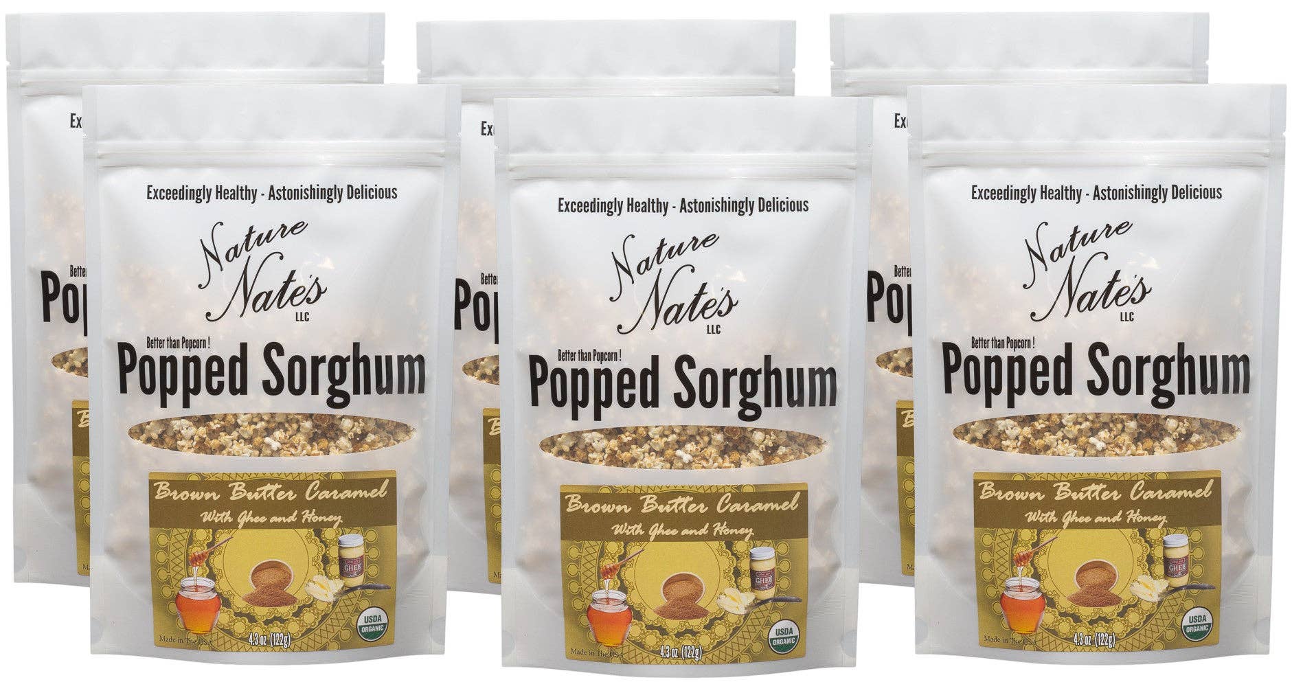 Nature Nate's LLC - Wholesale Popcorn - Organic Popped Sorghum Brown Butter Caramel3