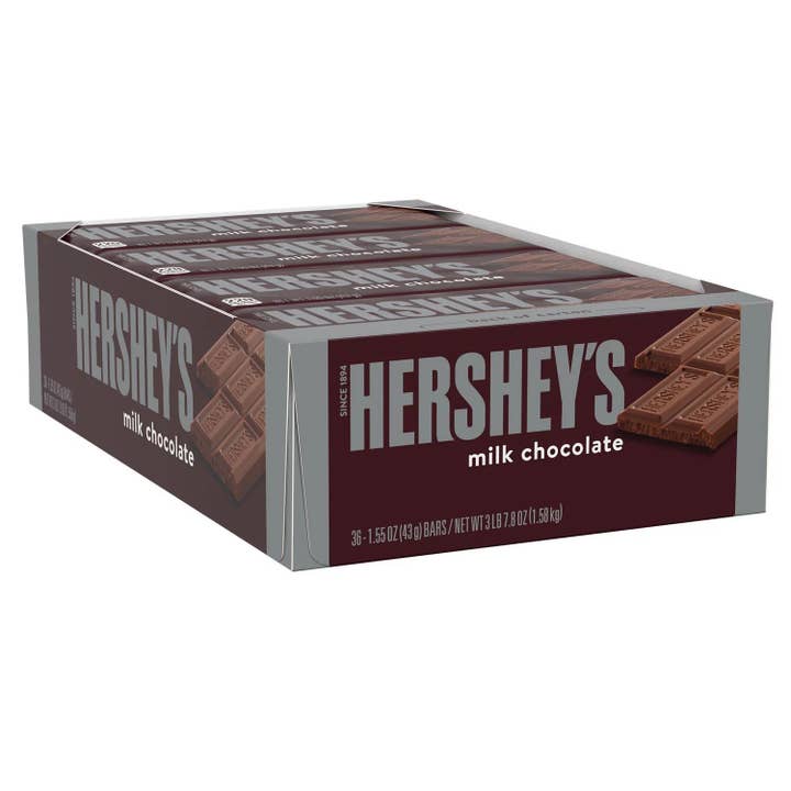 I Got Your Candy - Wholesale Chocolate Bar - Hershey's Candy Bar Plain 1.55oz - 36ct