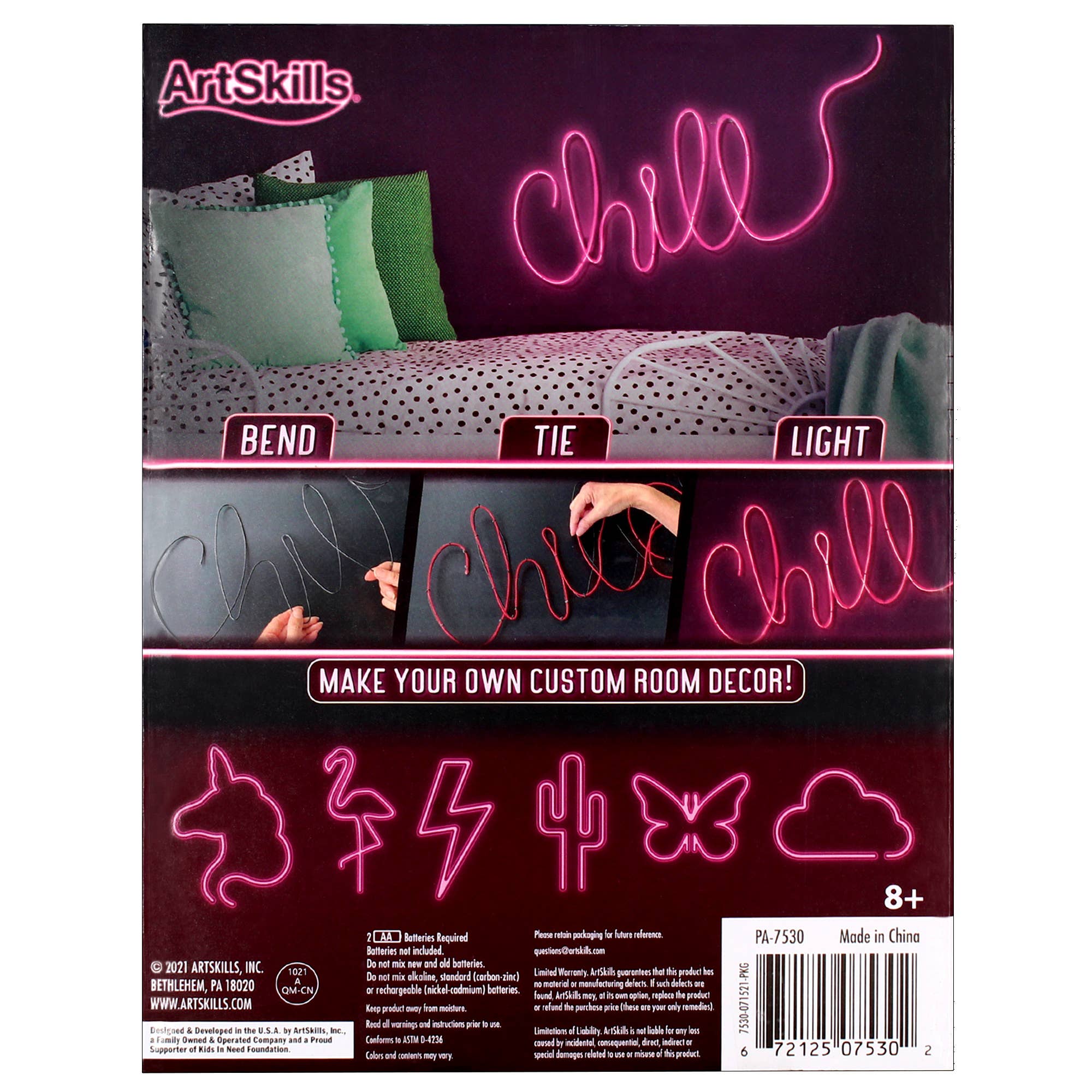 ArtSkills - Wholesale DIY Craft Kit - Kids - DIY Neon Sign Kit7