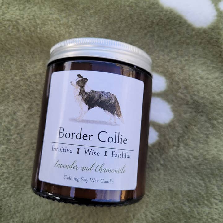 Border Collie candle gift. Gift for dog lovers (Copy) for wholesale by Little Bit Different