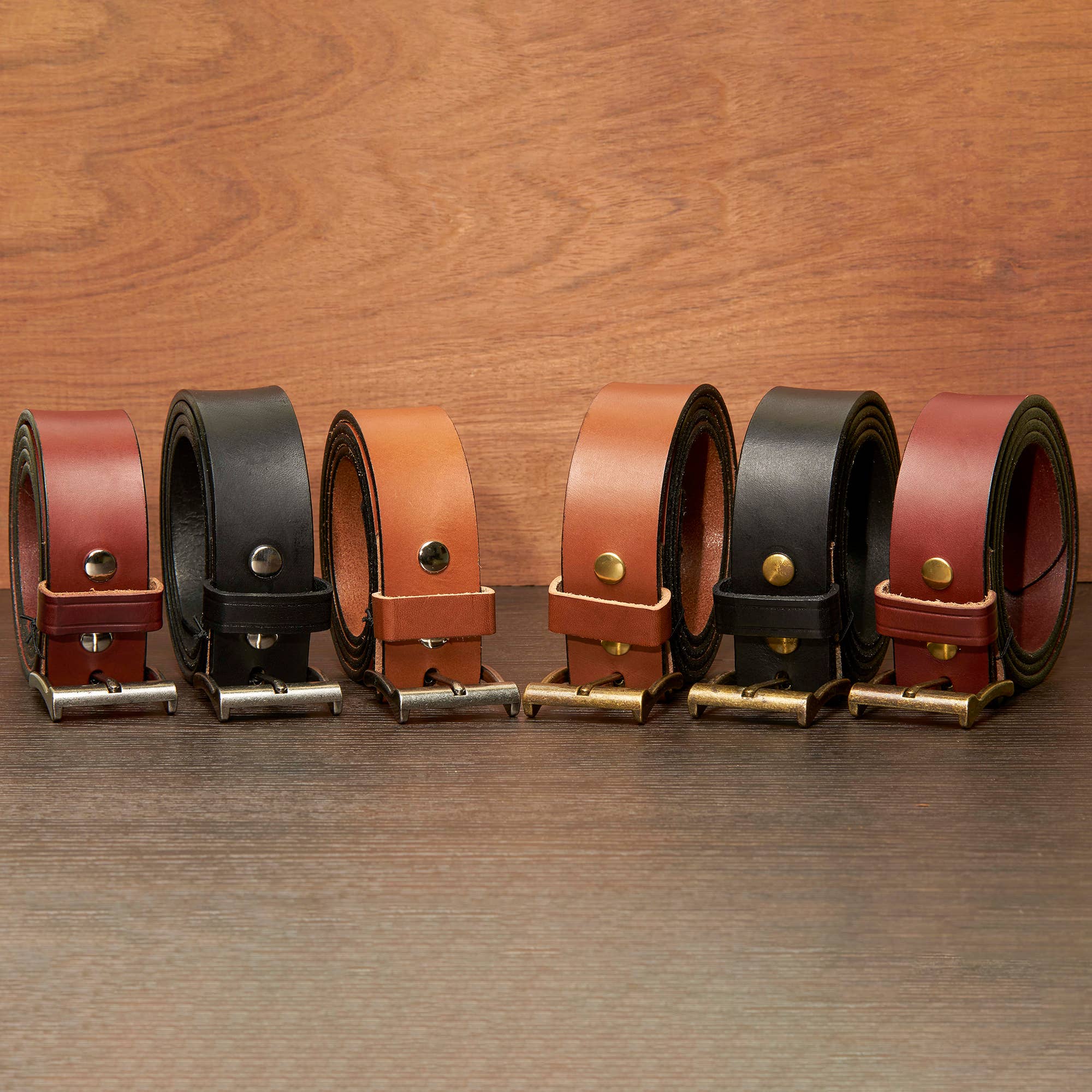 Oowee Products - Wholesale Belt - Unisex - Full Grain Leather Belt Multipack - 1.5 inch in width 7