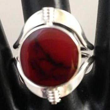 Costello International - Wholesale Cocktail/Statement Ring - Flip Large Semi-Precious Stone Inlaid Rings12