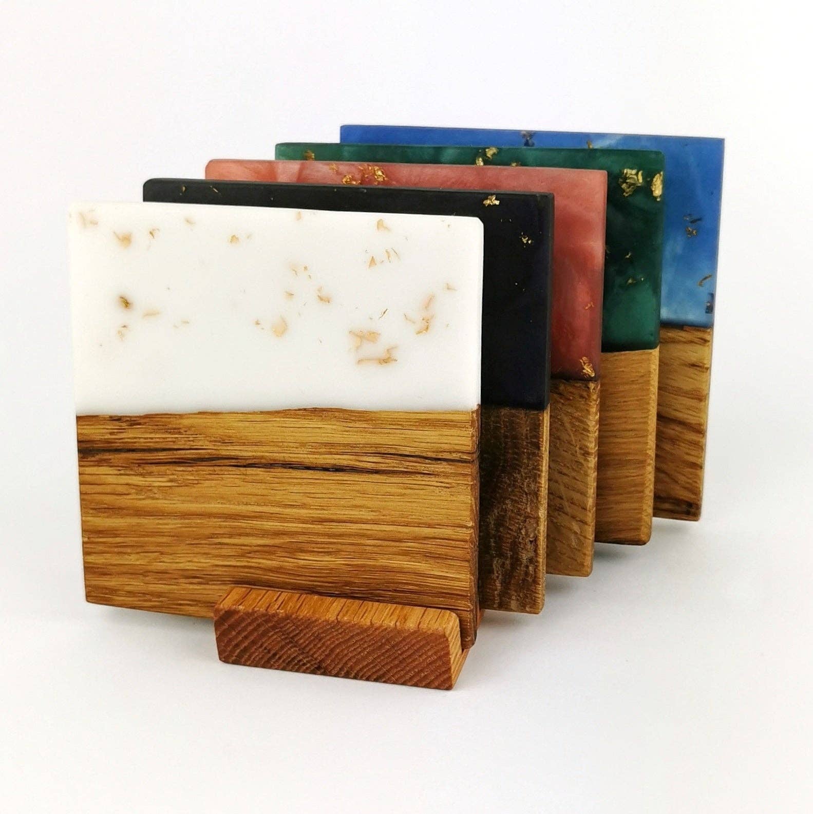 Ceramic Connoisseur - Wholesale Coasters - Wooden Epoxy Resin Drink Coasters2