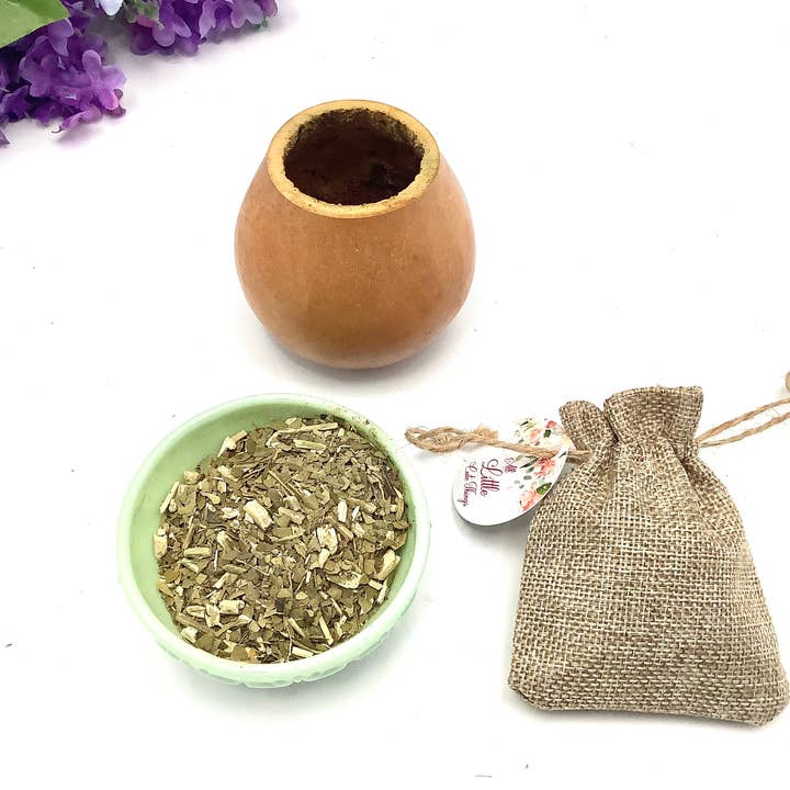 All Little Cute Things - Vente Thé en vrac - Sachet de toile de jute pour thé en vrac Yerba Mate Argentina Uruguay5