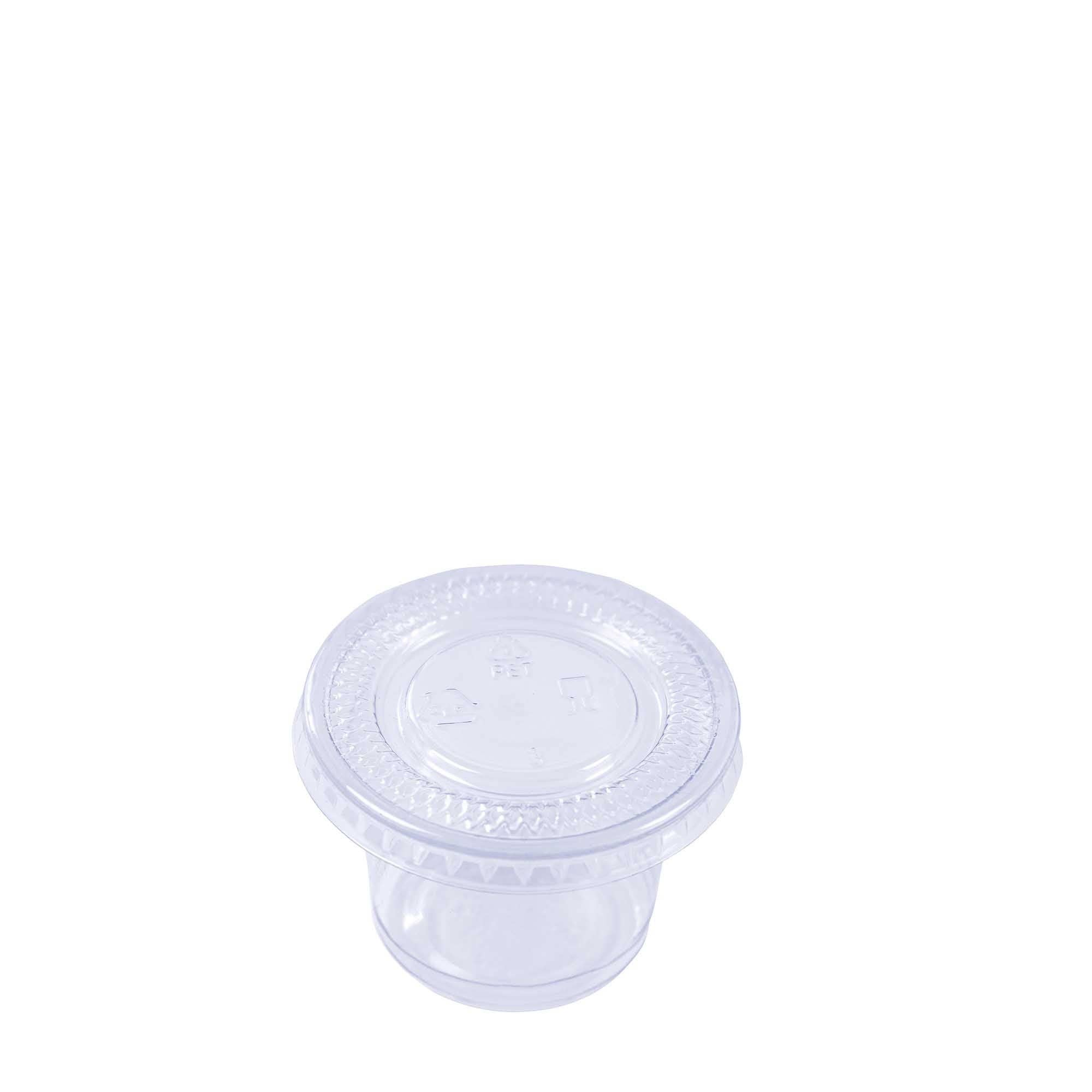 Portofino International Trading, USA - Wholesale Saucer - Plastic Sauce Cup Lid for 1 oz Cup - Pack of 1003