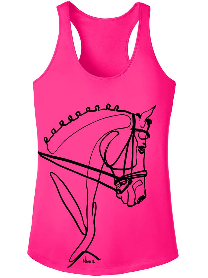 Racer back Tank Top Dressage for wholesale by Noble Pony