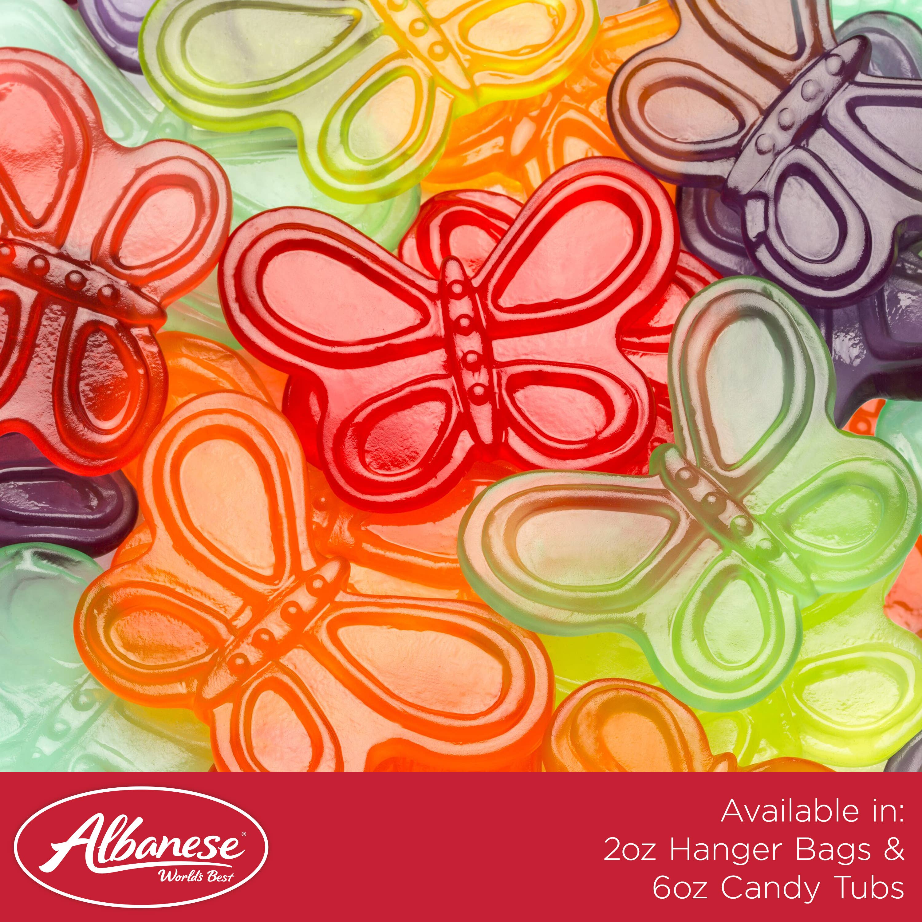 Candy Supply Co - Wholesale Gummy - Large Butterflies By Albanese1