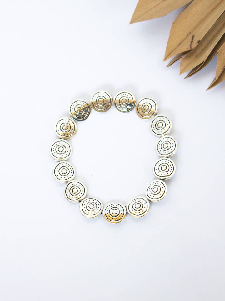 UFO Alloy Stretch Bracelet #97 for wholesale by Bali Queen