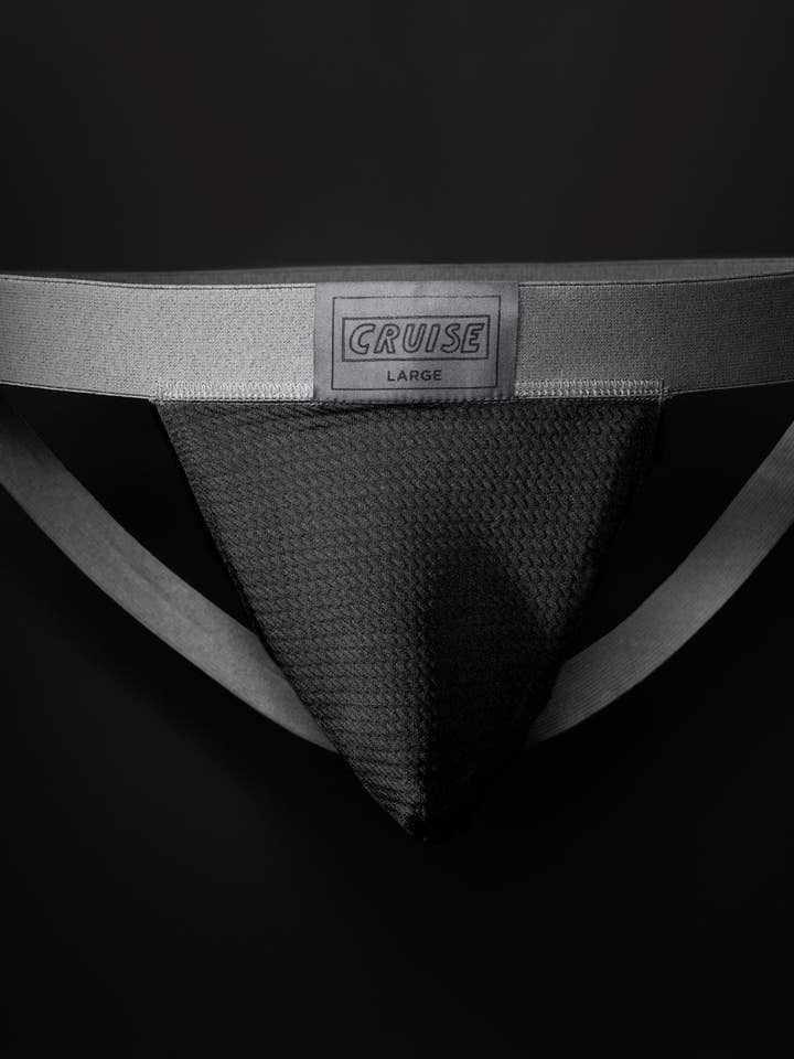 Made X Cruise - Wholesale Underwear - Men's - Cruise Jockstrap 2.0 | Black0