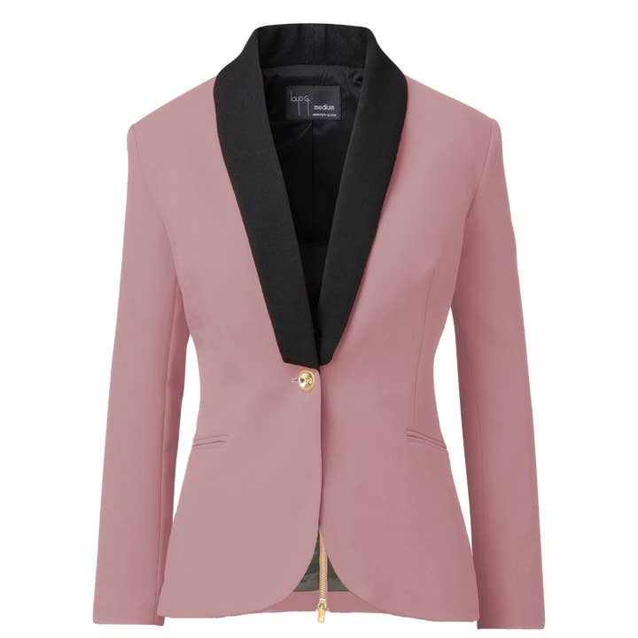Blazer Rebellious Stretch Boss - Blush pour la vente par Layo G