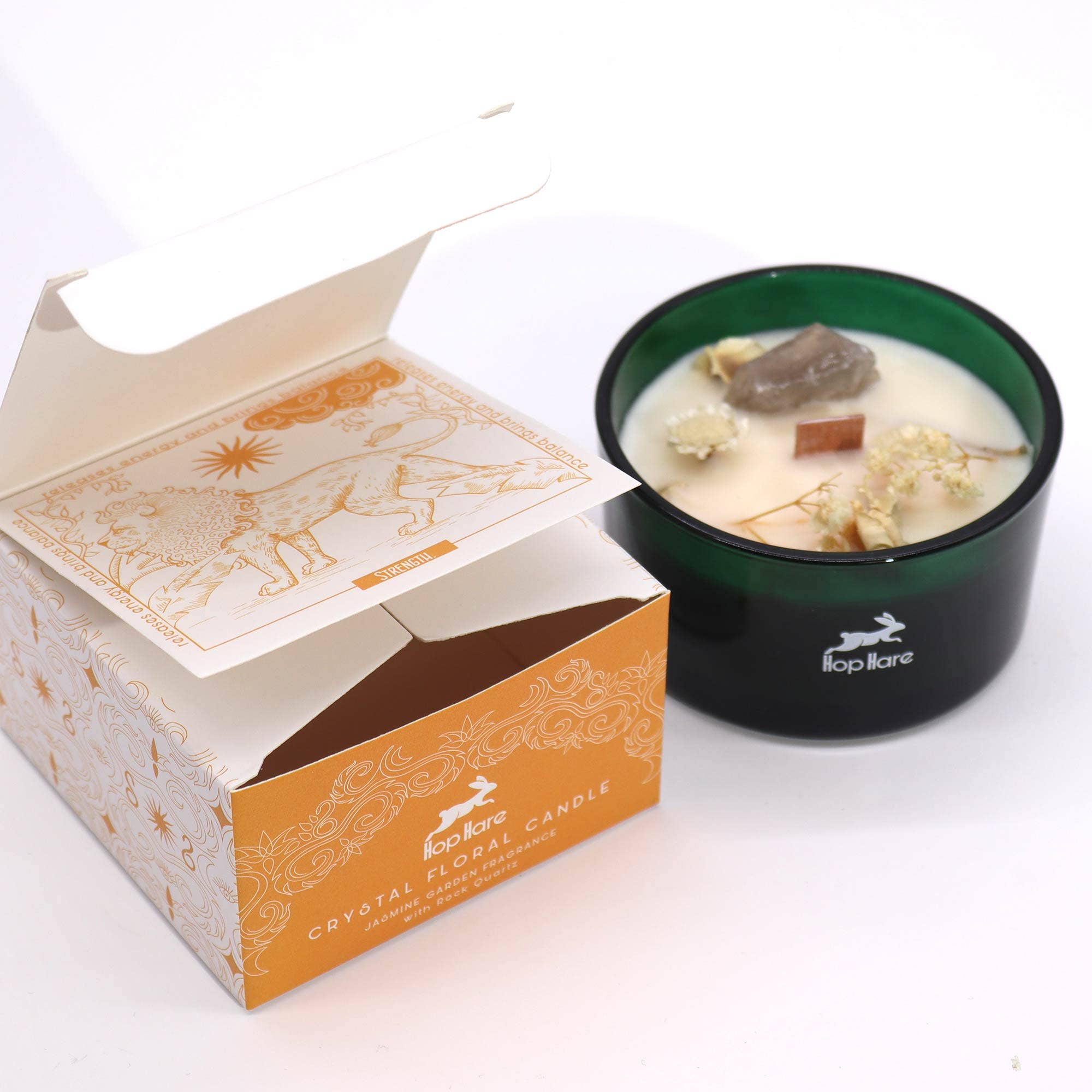 Ancient Wisdom - Wholesale Jar/Filled Candle - Hop Hare Magic Candle - The Lion1