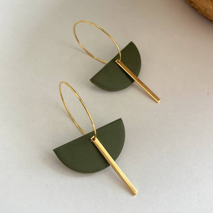 L'Ava (verde ramo d'ulivo) per la vendita all'ingrosso da parte di Luna Ray Jewellery