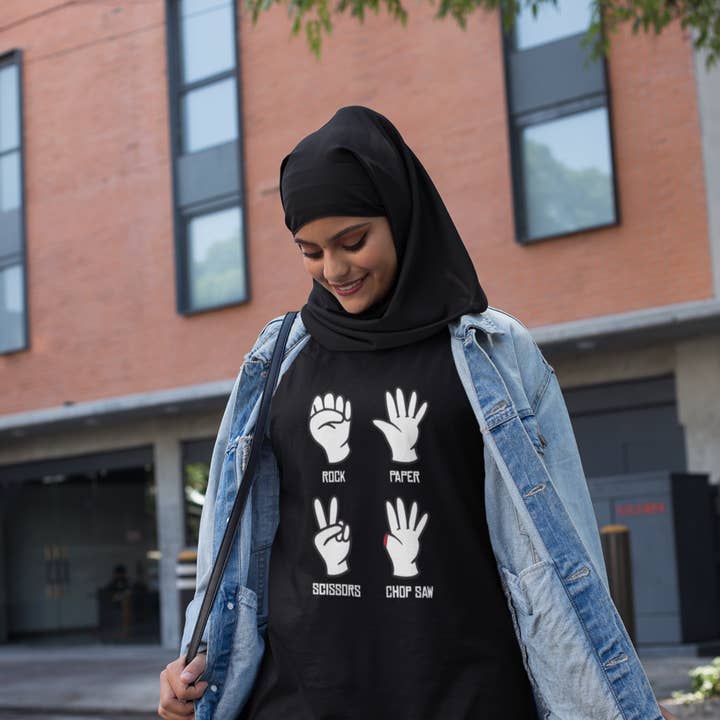 Sten, papper, sax Unisex Crewneck för wholesale av inspire