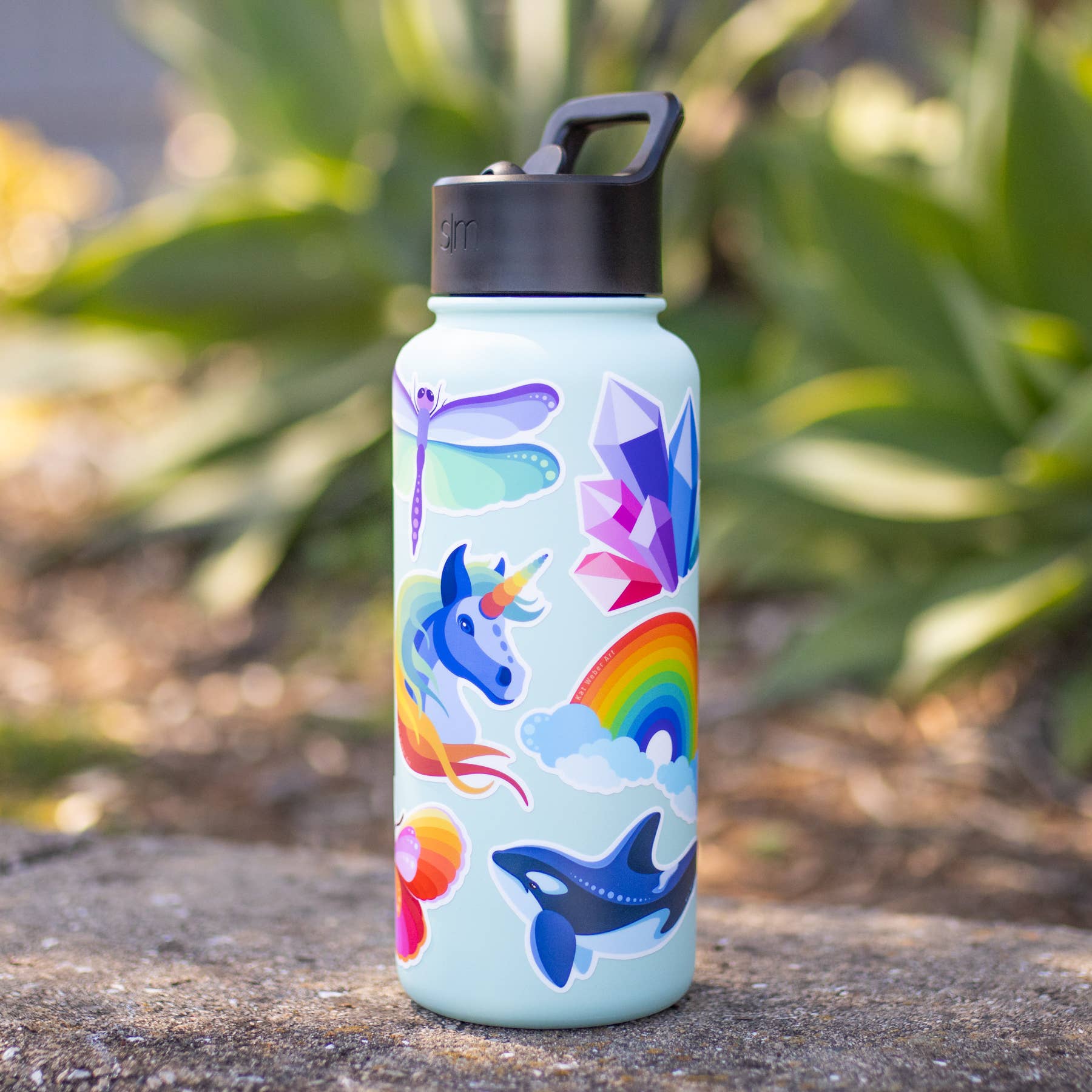 Kat Weber Art - Wholesale Sticker - Wolf Sticker1