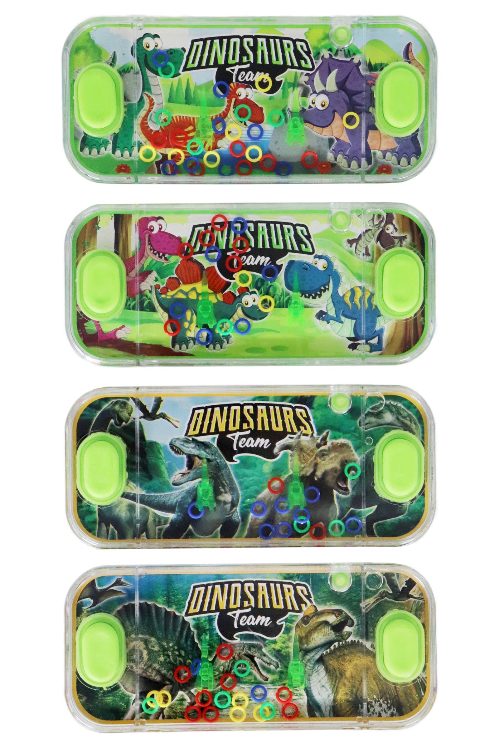 Cap Zone - Wholesale Stacking Rings Game - Baby - Dinosaur Stacking Ring Toss Water Game - 12 pcs1