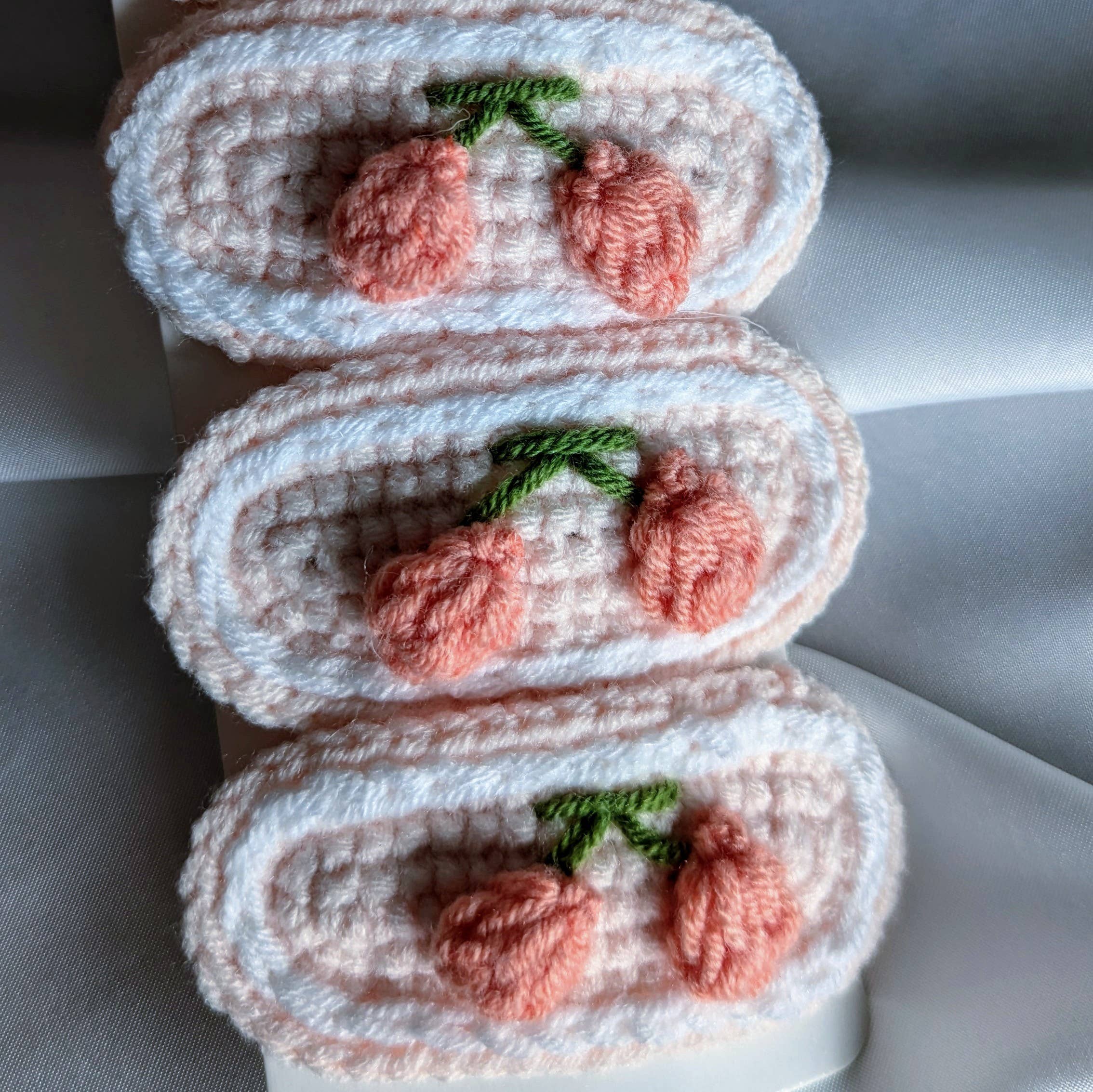 Janzy – wholesale Hårklämma - Dam – Handgjord virkad hårklämma7