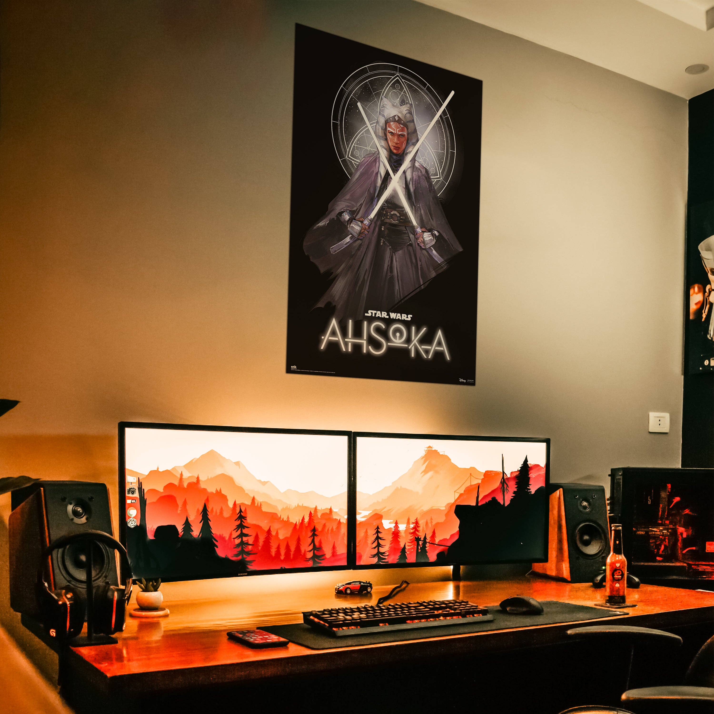 Close Up GmbH - Vendita all'ingrosso Poster - Star Wars Ahsoka Poster Ahsoka Tano con spade laser3