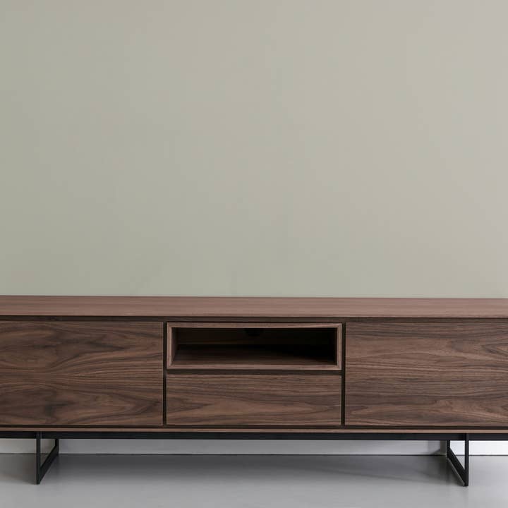 Furnhouse - Venta al por mayor Mesa consola - Mesa de TV Tokyo de 2 puertas en nogal4