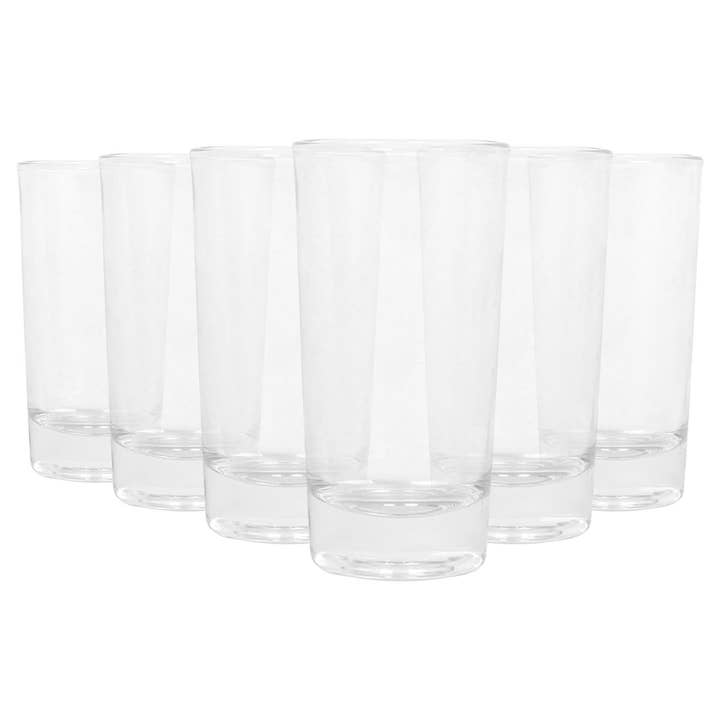 35ml Shot Glasses - Pack of 6 - By Rink Drink for wholesale by Rinkit Ltd