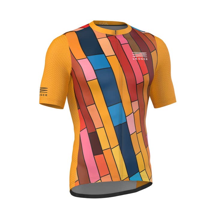 Ledger Mosaic - Herrtröja för wholesale av Urban Cycling Apparel