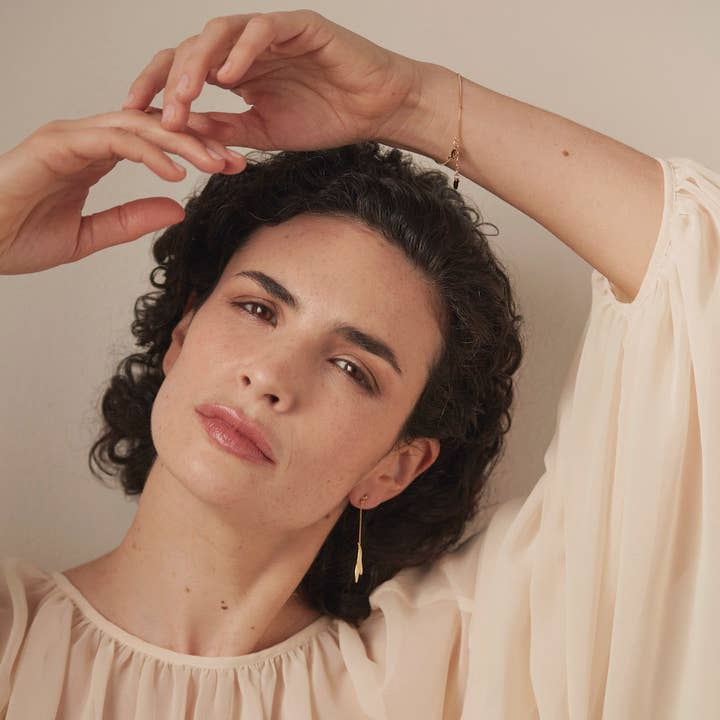 Nadja Carlotti - Wholesale Dangle Earrings - CHALICE CHAIN EARRINGS0