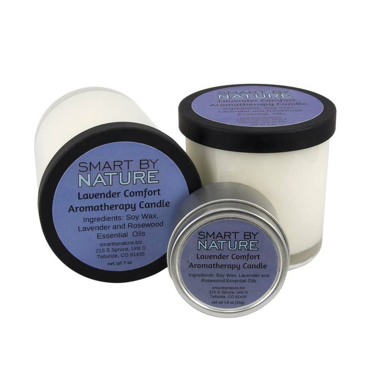 Lavender Comfort Candle for wholesale by Smart by Nature