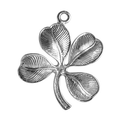 Anhänger aus Sterling-Shamrock für den Großhandel von G2 Silver
