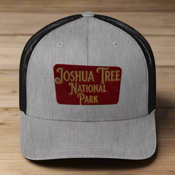 Park Service Apparel - Wholesale Trucker Hat - Unisex - Joshua Tree National Park Embroidered Trucker Cap