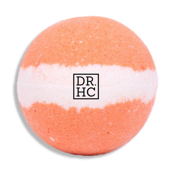 Tropiske Mango - All-naturlige Aroma Bad Bombe (128g, 4.5 oz.) for engroshandel hos DR.HC Cosmetic Lab