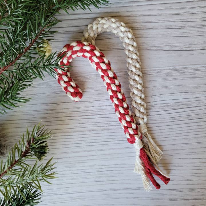 Candy Cane Ornamenter for engroshandel hos Knotty but Nice