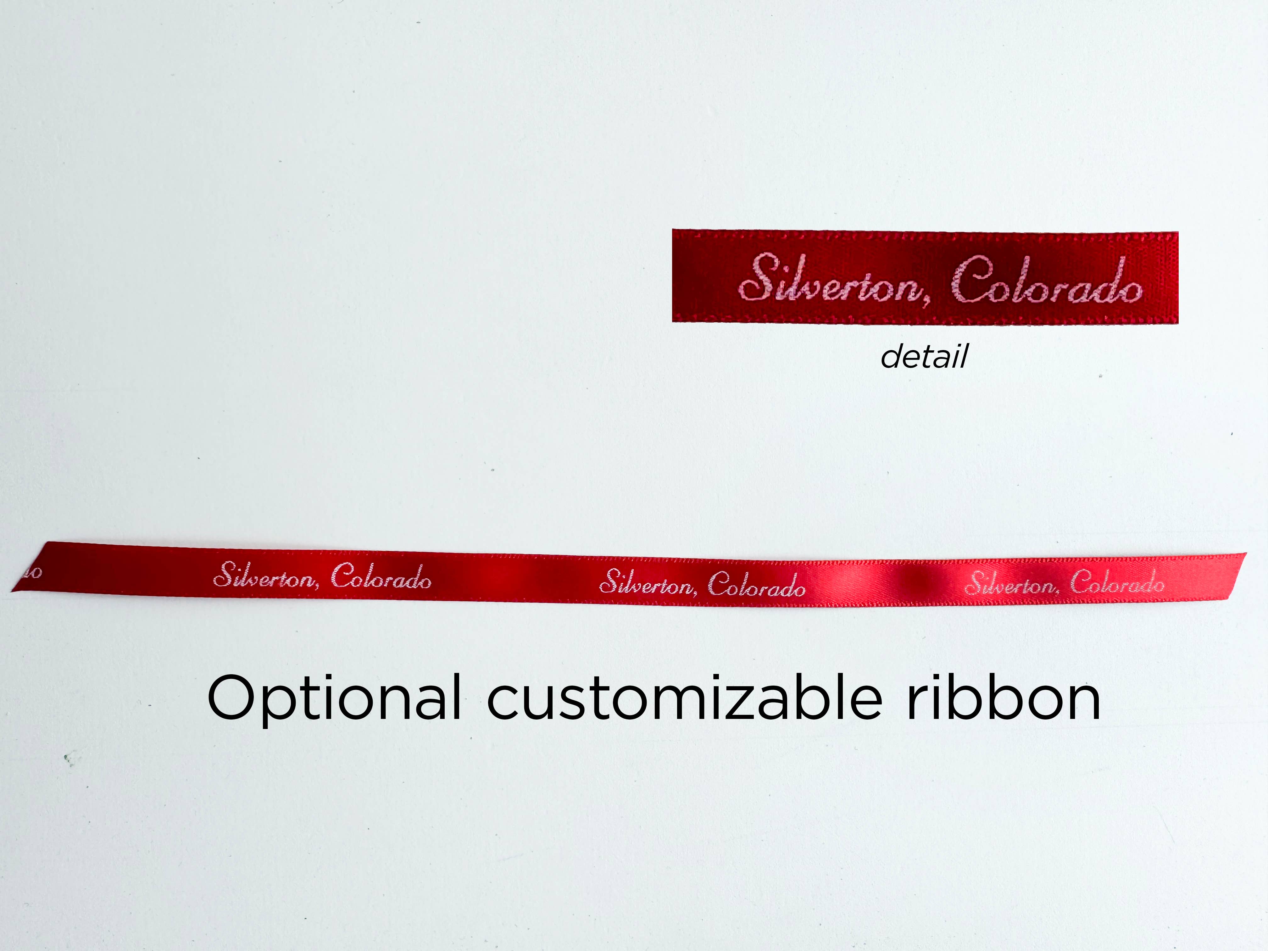 Duck Girl Art - Wholesale Ornament - Colorado Snowy Mountains Ceramic Ornament2