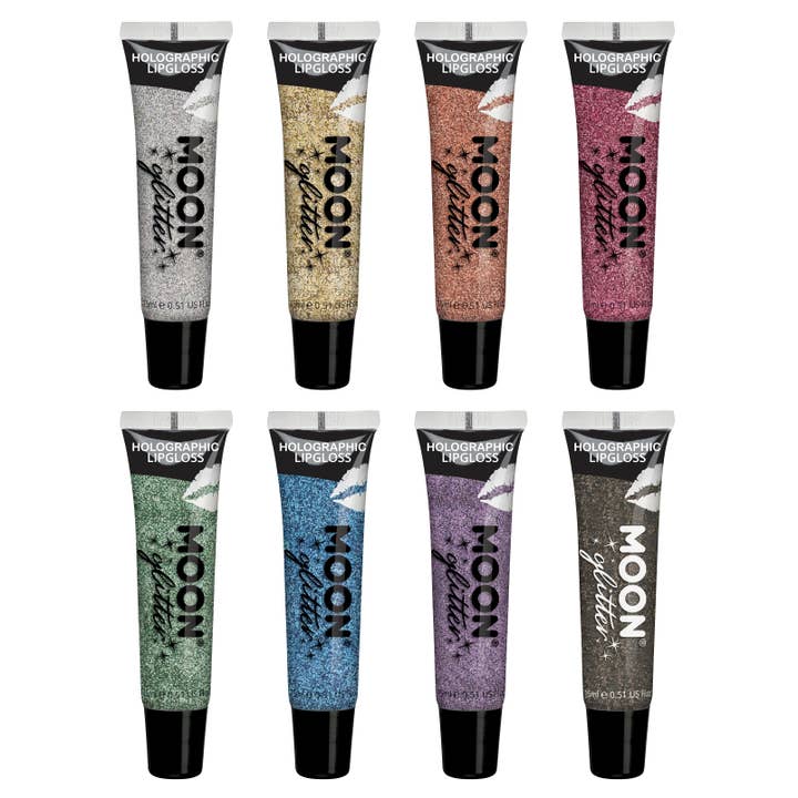 Holographic Glitter Lip Gloss for wholesale by Moon Makeup