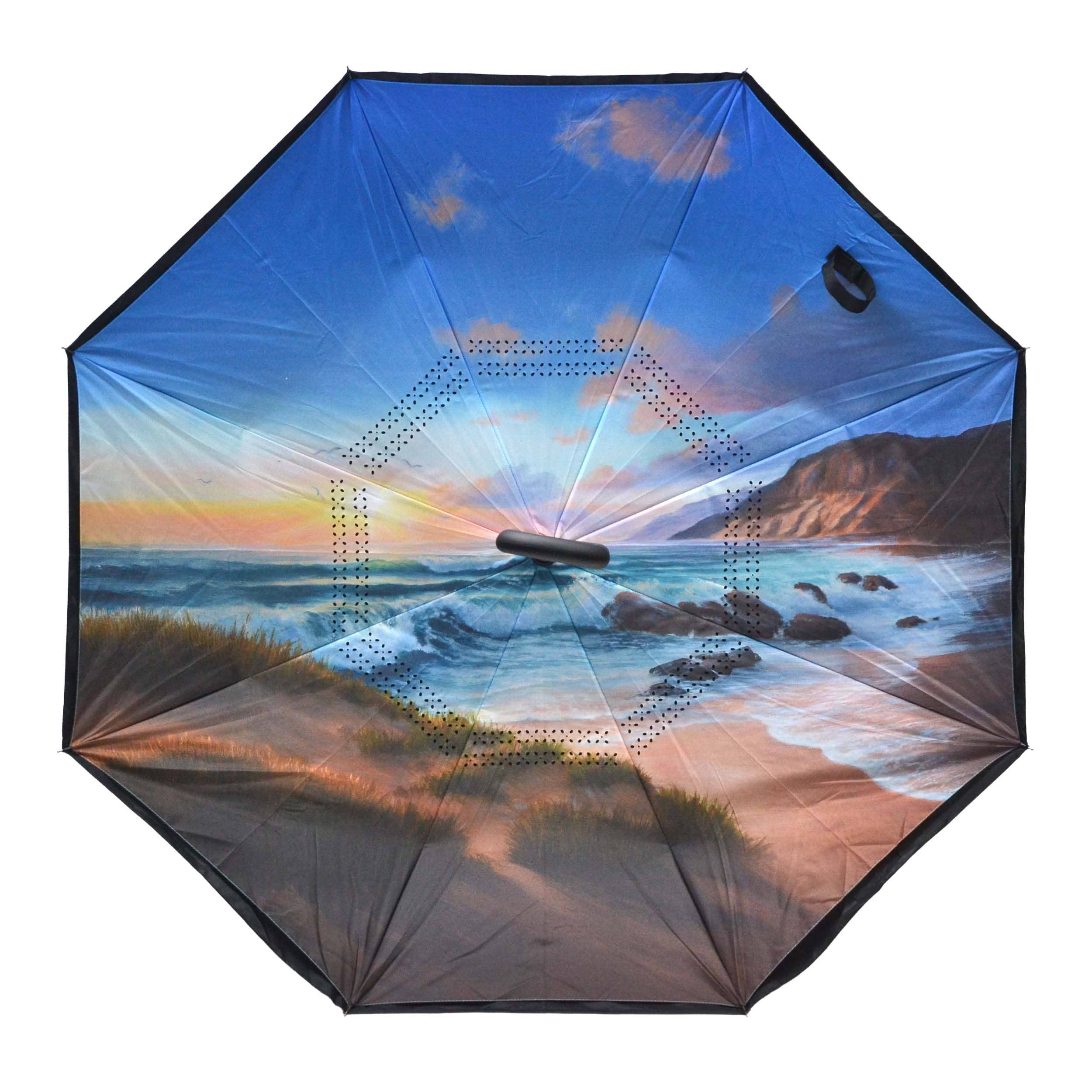 Calla Products – wholesale Paraply - Unisex – Inverterat paraply – Topsy Turvy-design, unika tryck33