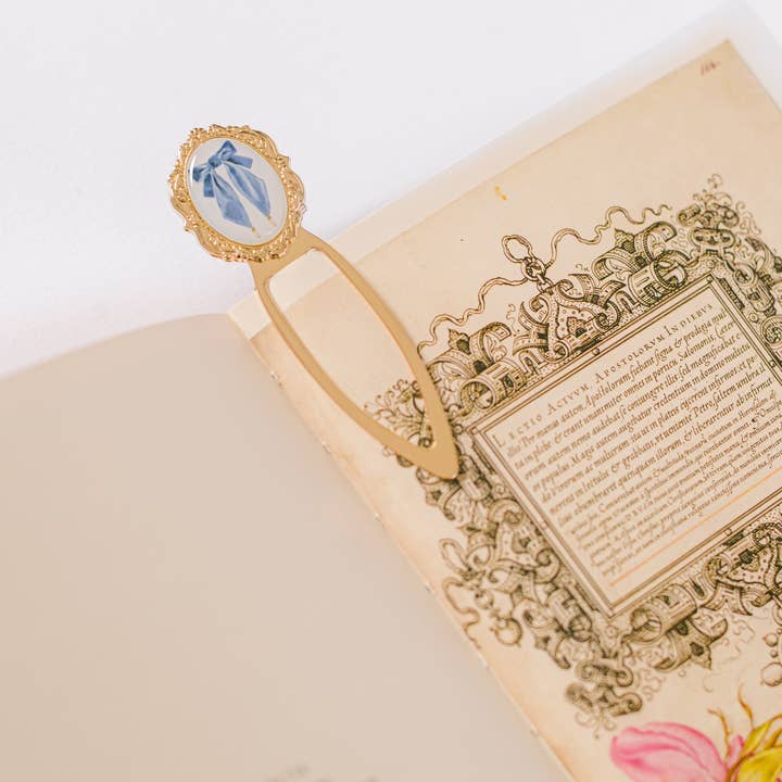 Good Juju Ink - Wholesale Bookmark - Antique Bow Metal Clip Bookmark4