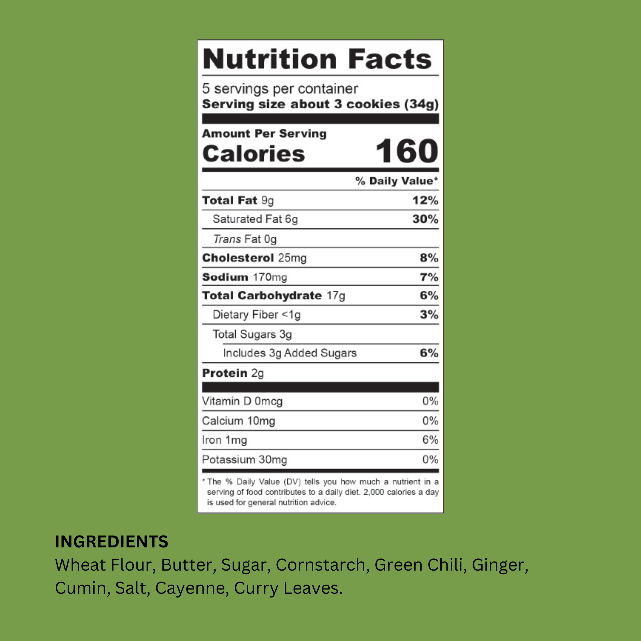 Talkback Snacks - Wholesale Cookie - Cumin & Green Chili Shortbread2