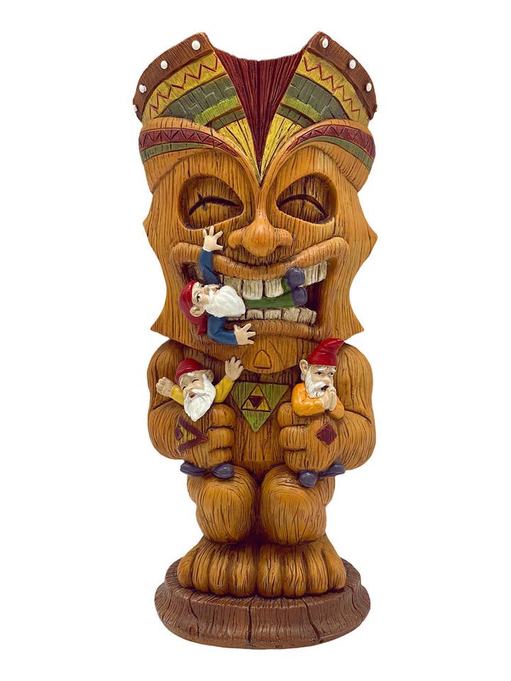 TIKI WITH GNOMES - SOLAR POWERED for wholesale by By Mark & Margot