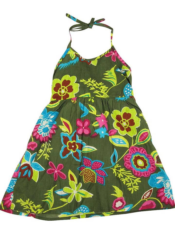 Eastern Off Price - Venta al por mayor Vestido - Niños - Mish Mish 33521 - Vestido sin mangas para niñas pequeñas, tallas 2-7, 100% algodón4