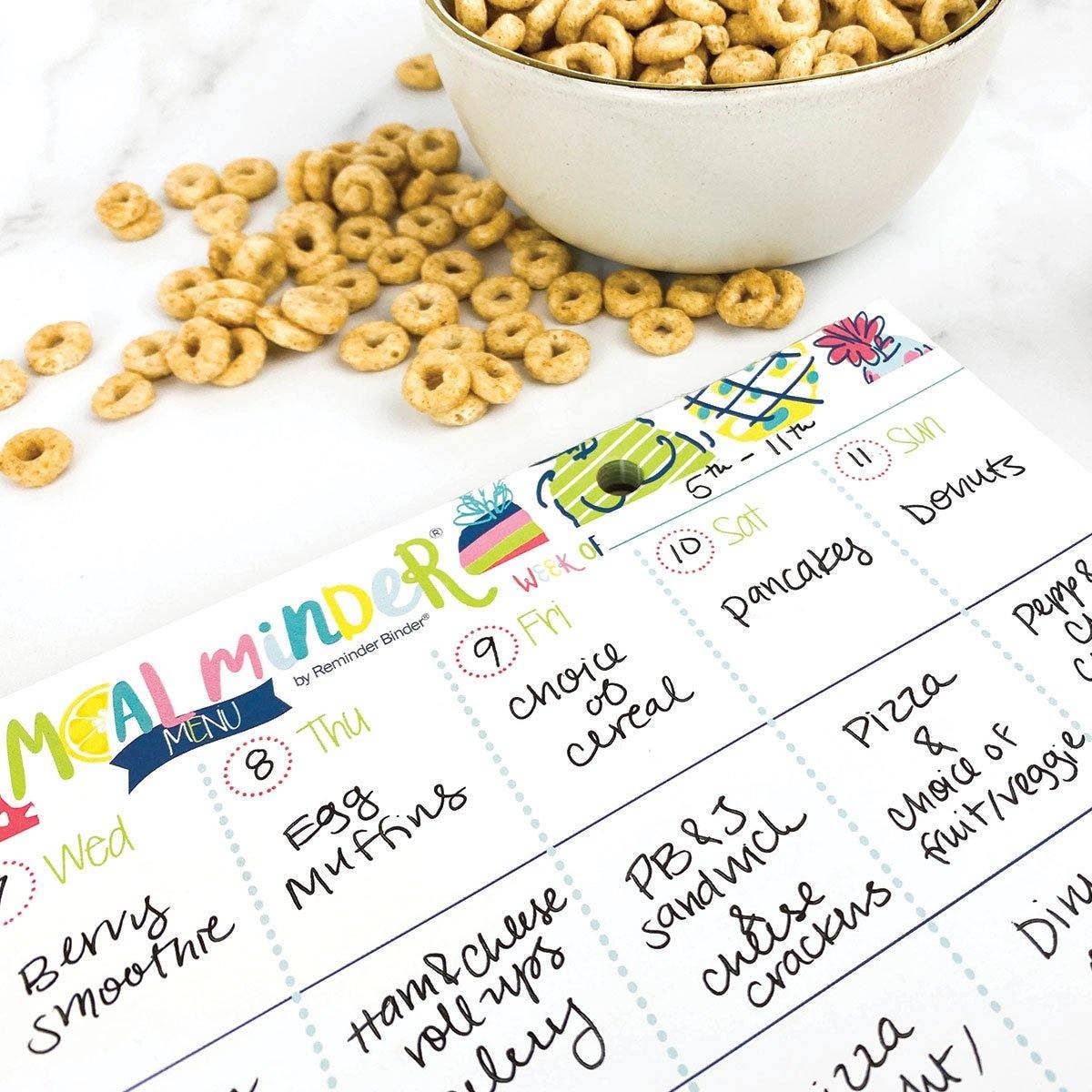 Denise Albright® - Wholesale Planner - 52-Week Meal Minder® Weekly Menu Planner Pad | Open Stock9