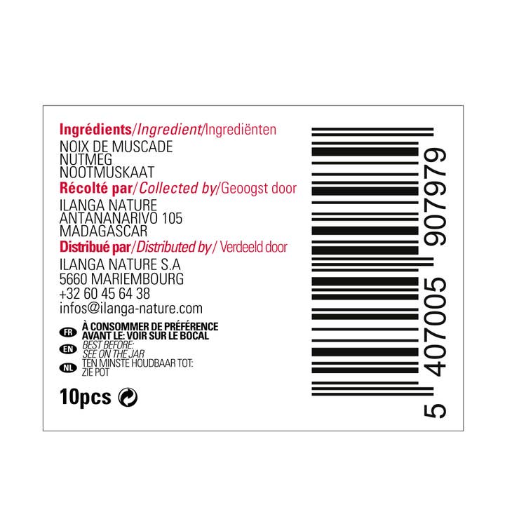 Ilanga Nature – wholesale Nuts – Nutmeg 10pcs2